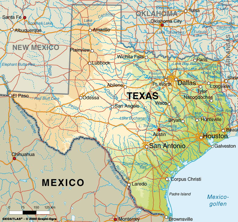 Техас сколько штатов. Штат Техас на карте. Штат Техас карта с городами. Расположение штата Техас на карте. Штат Техас на карте Америки.