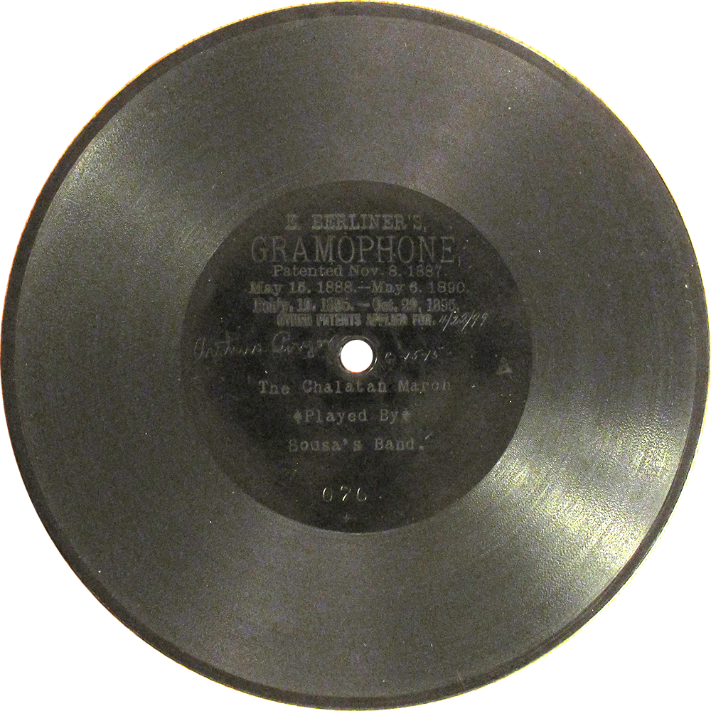 Berliner grammofonplate