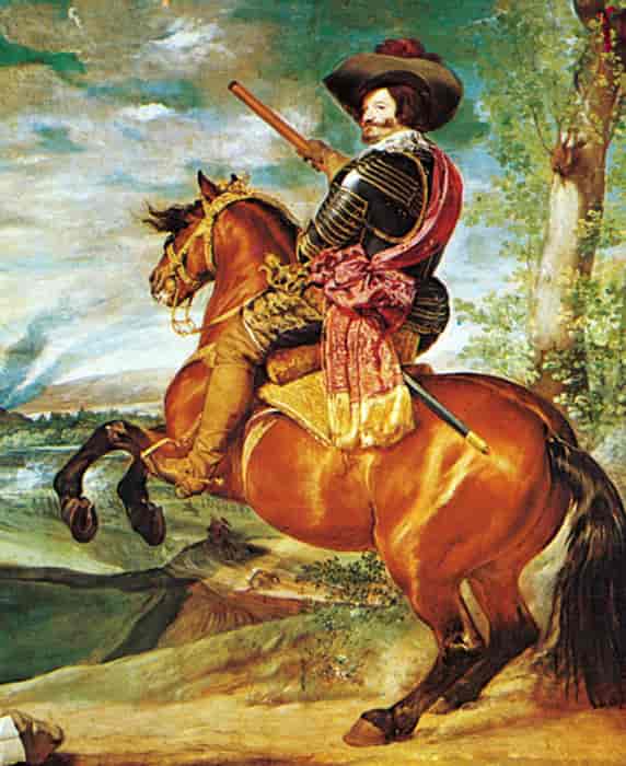 Rytterportrett av greven av Olivares