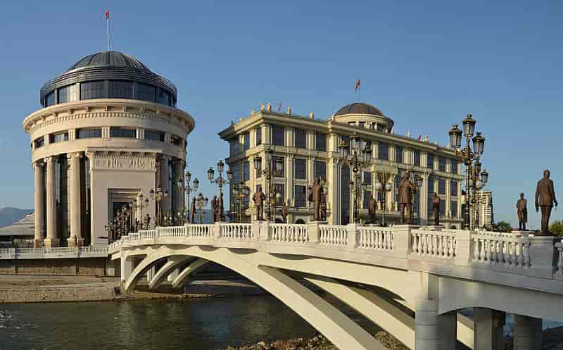 Kunstbroen i Skopje