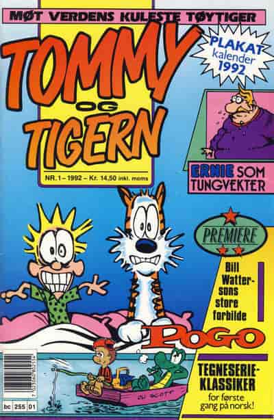 «Pogo» debuterte på norsk i «Tommy og Tigern» nr. 1, 1992.