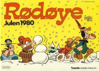 Det første «Rødøye»-juleheftet kom ut i 1980.