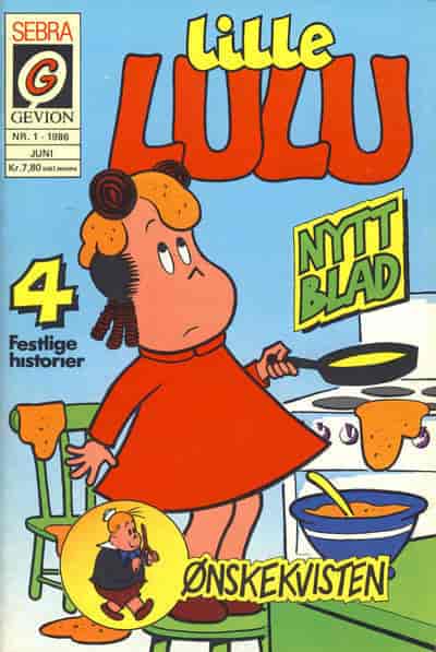 Heftet «Lille Lulu» kom ut med fire numre i 1986, fulgt opp med et julehefte samme år og et enkeltnummer i 1988.