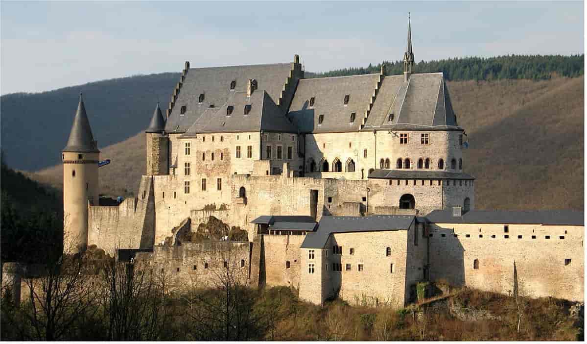 Vianden slott og festning