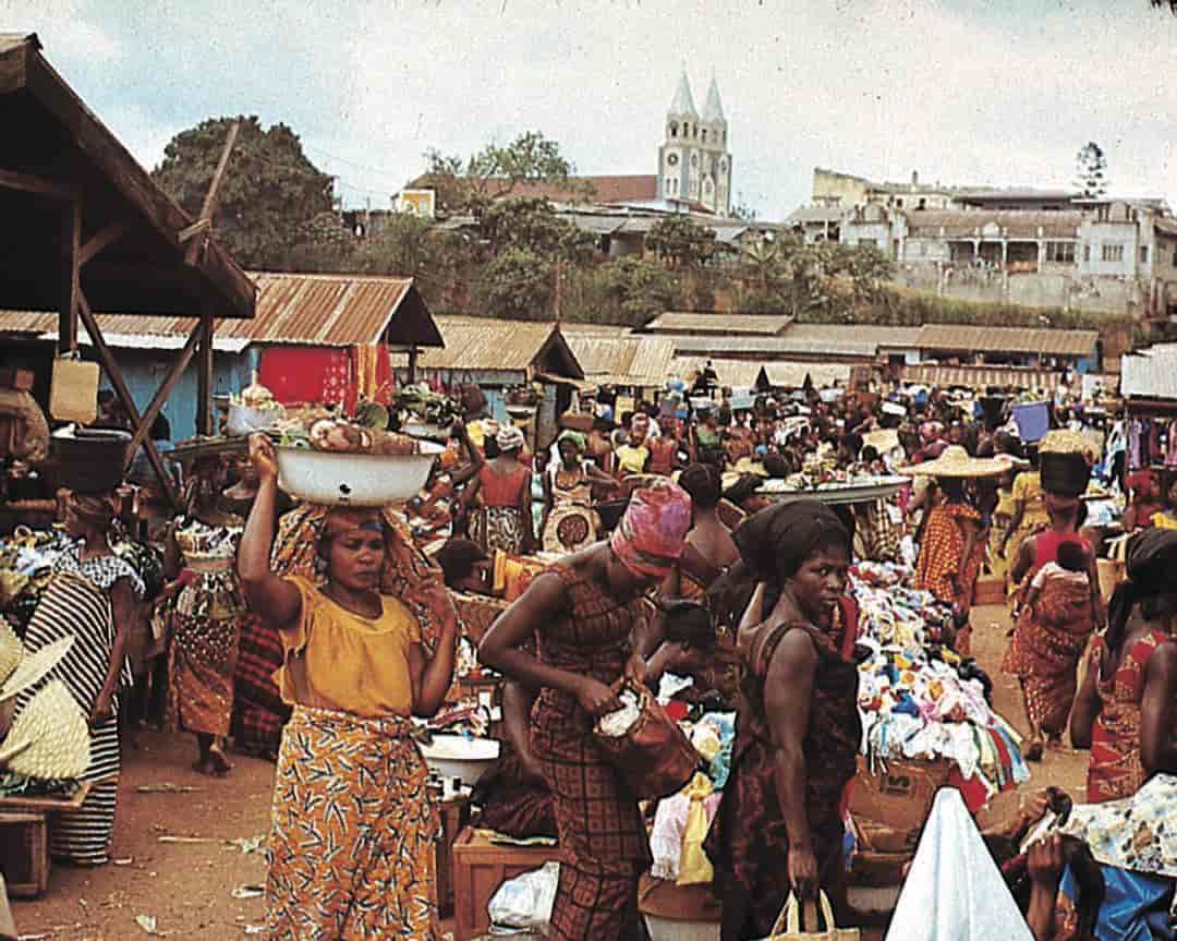 Ghana (Befolkning) (marked, Kumasi)