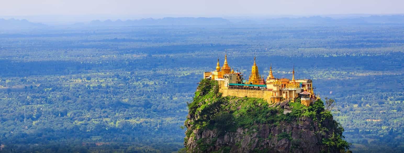 Popafjellet i Myanmar