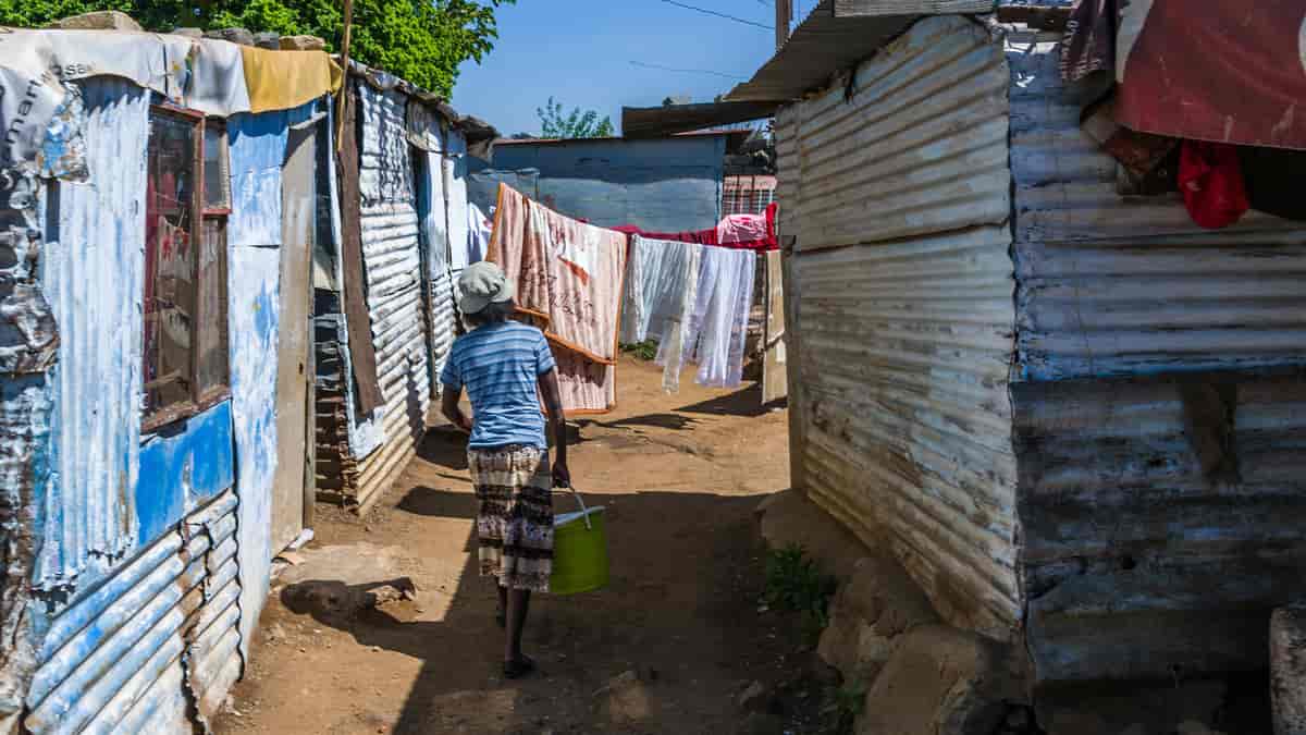 Fattigdom, Diepkloof, Johannesburg