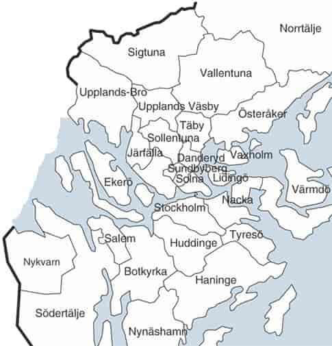 Kommuner i Stockholms län