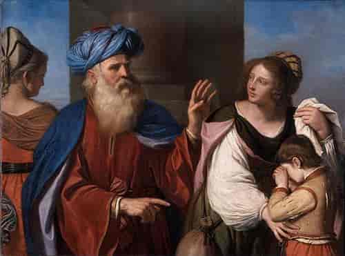 Abraham sender Hagsr og Ismael bort.
