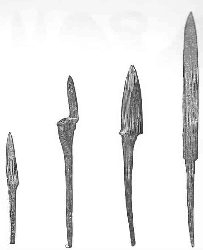 Knivblad av jern