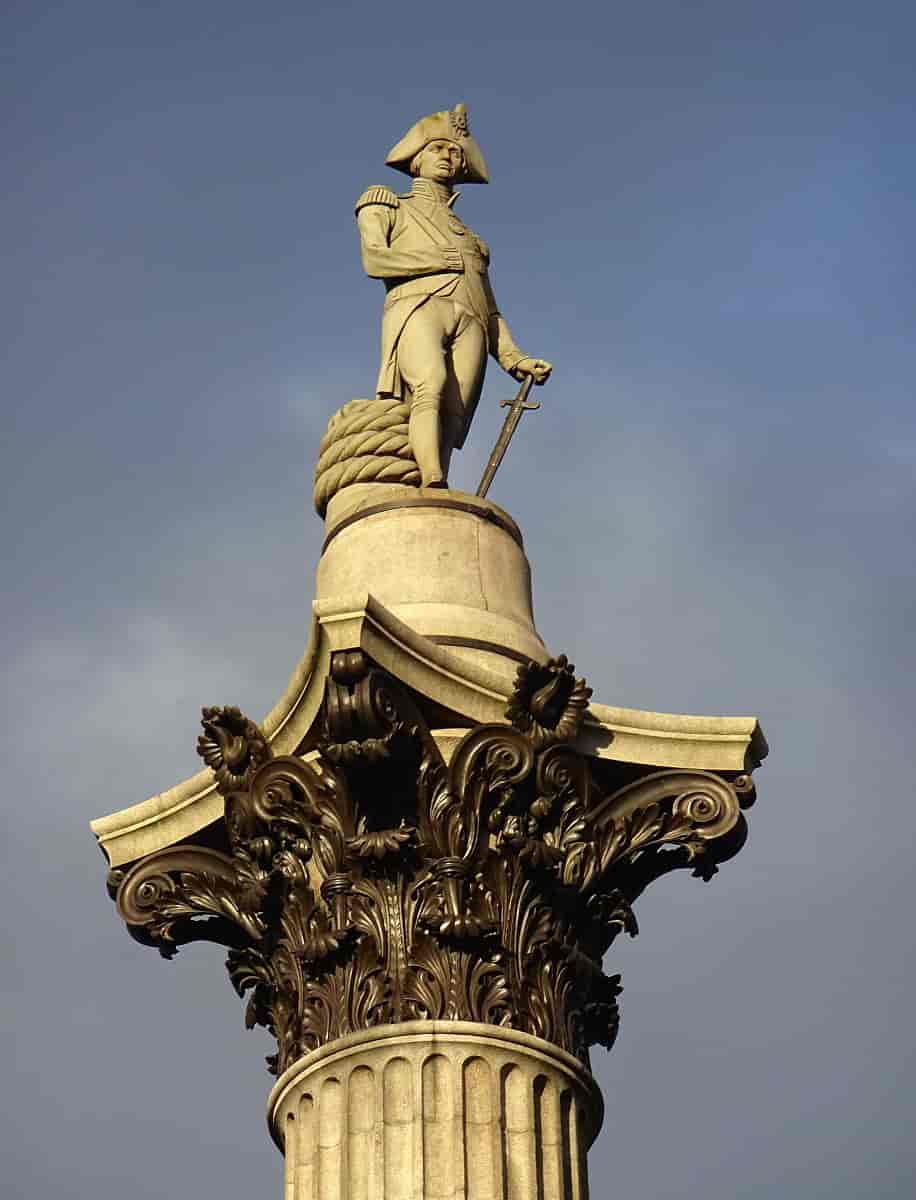 Lord Nelson på Trafalgar Square