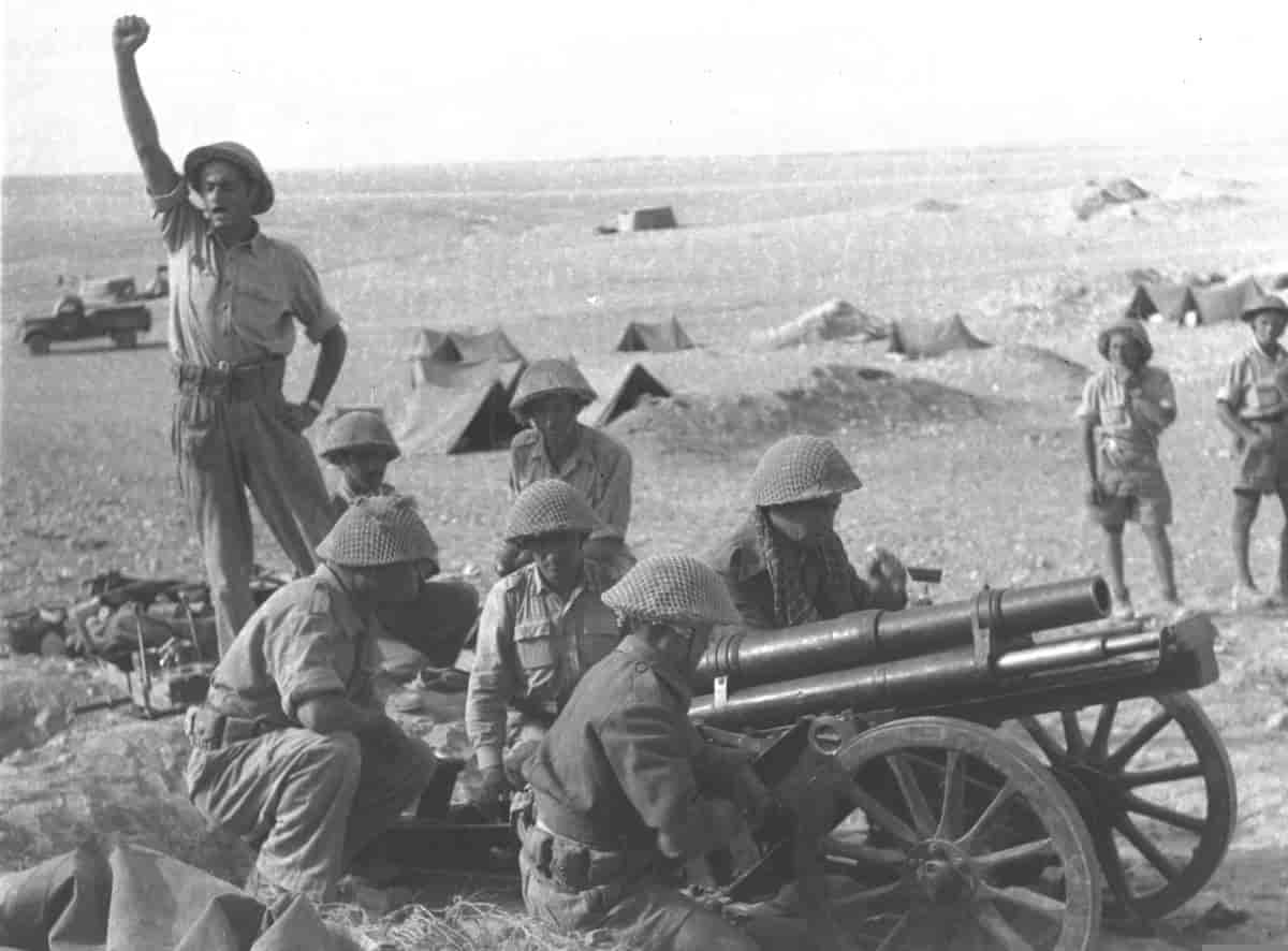 Israelske soldater i Negev 1948