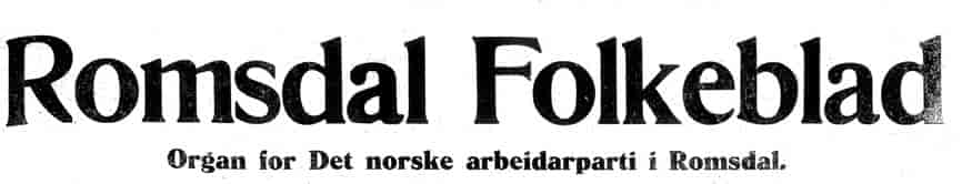 Romsdals Folkeblad logo