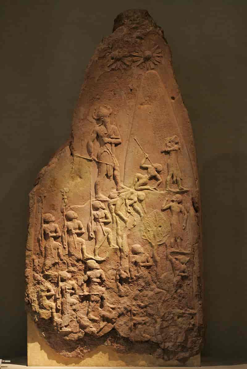 Seiersstele reist av Naram Sin (cirka 2254 fvt.)