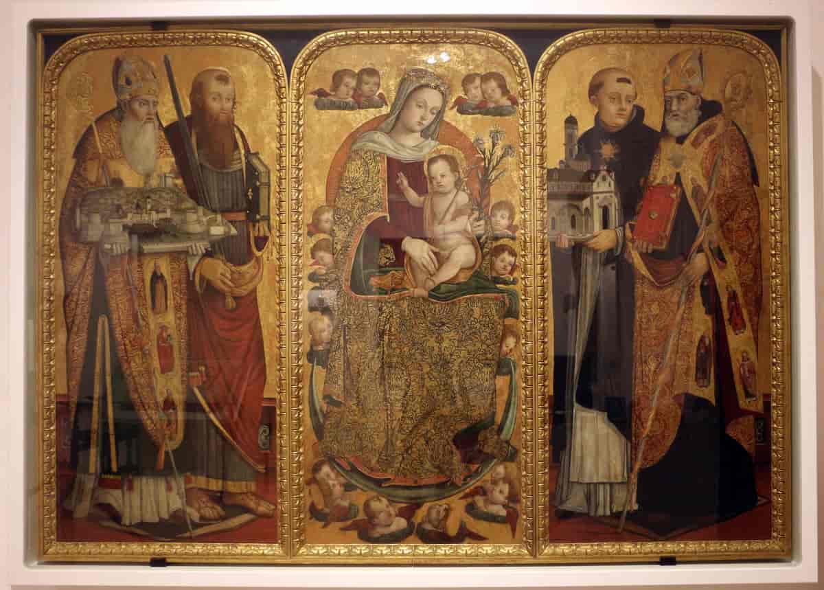 Maleri fra Den dominikanske kirke og kloster i Dubrovnik