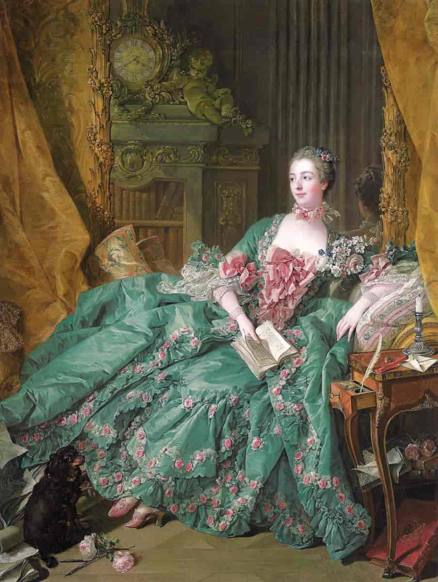 Portrett av Madame de Pompadour