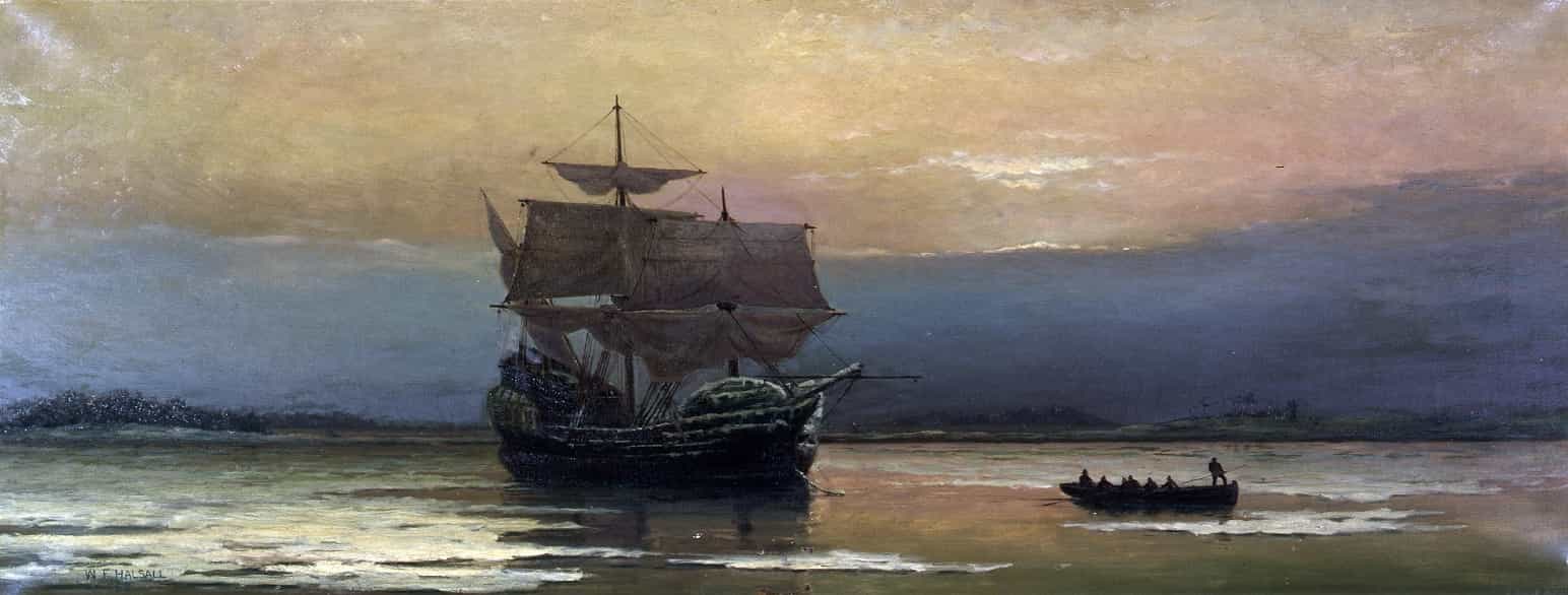 Mayflower i Plymouth