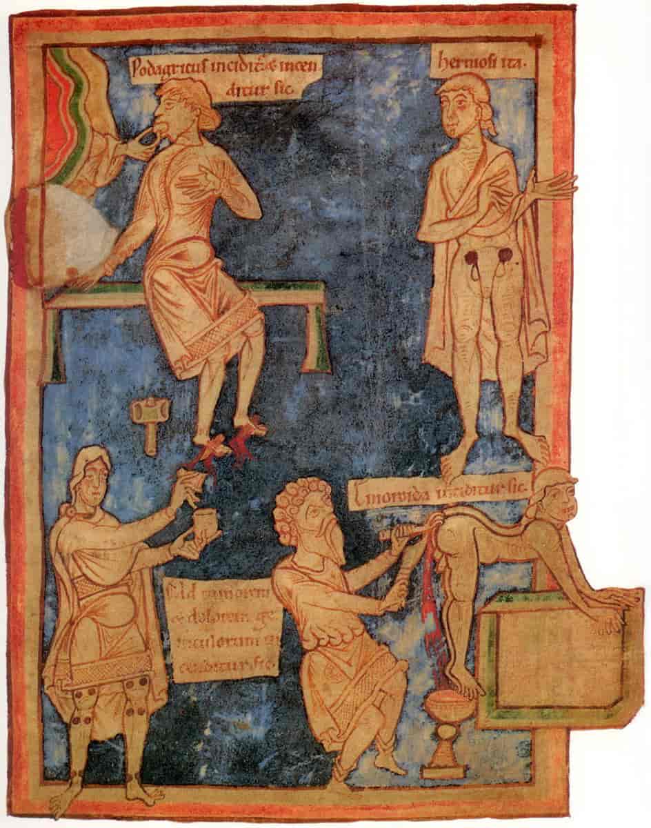 Engelsk kirugi fra 1000-tallet