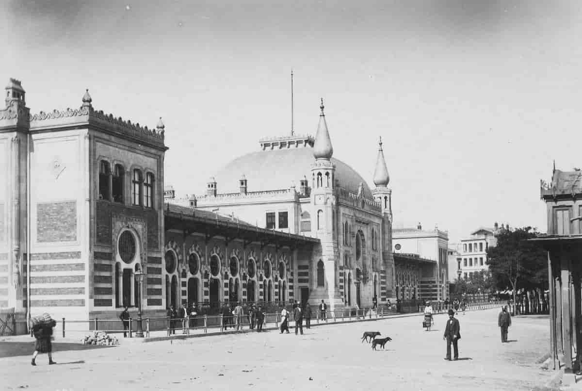 Togstasjonen i Konstantinopel