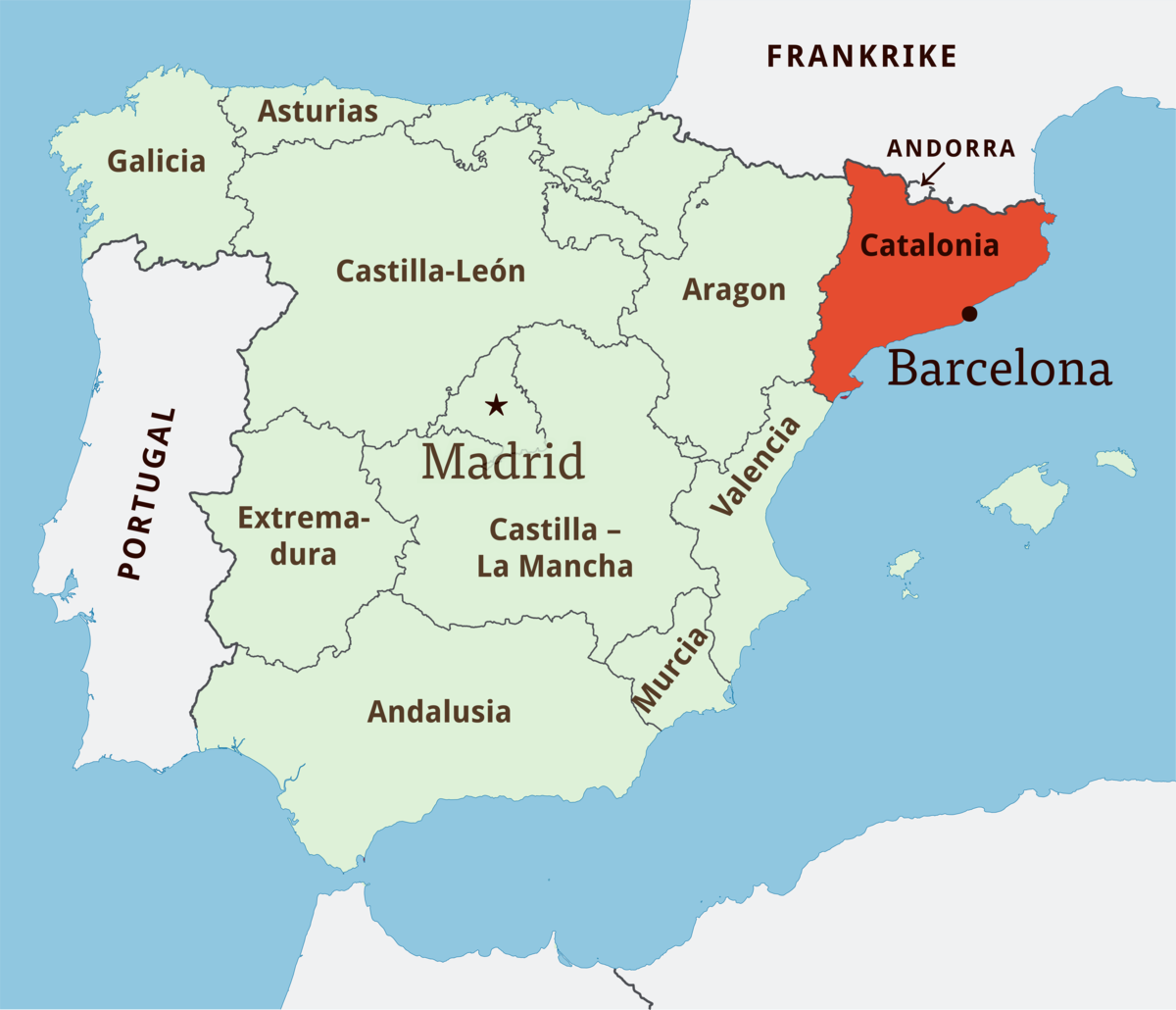 Catalonia i Spania
