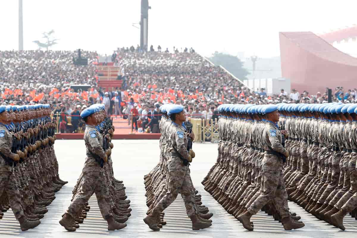 Kina militærparade