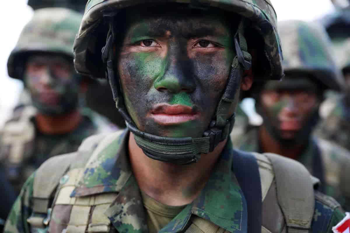 Thailandsk soldat