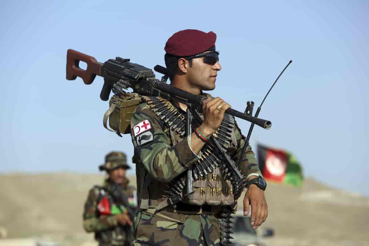 Afghansk soldat