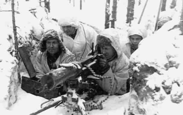 Finske soldater under vinterkrigen