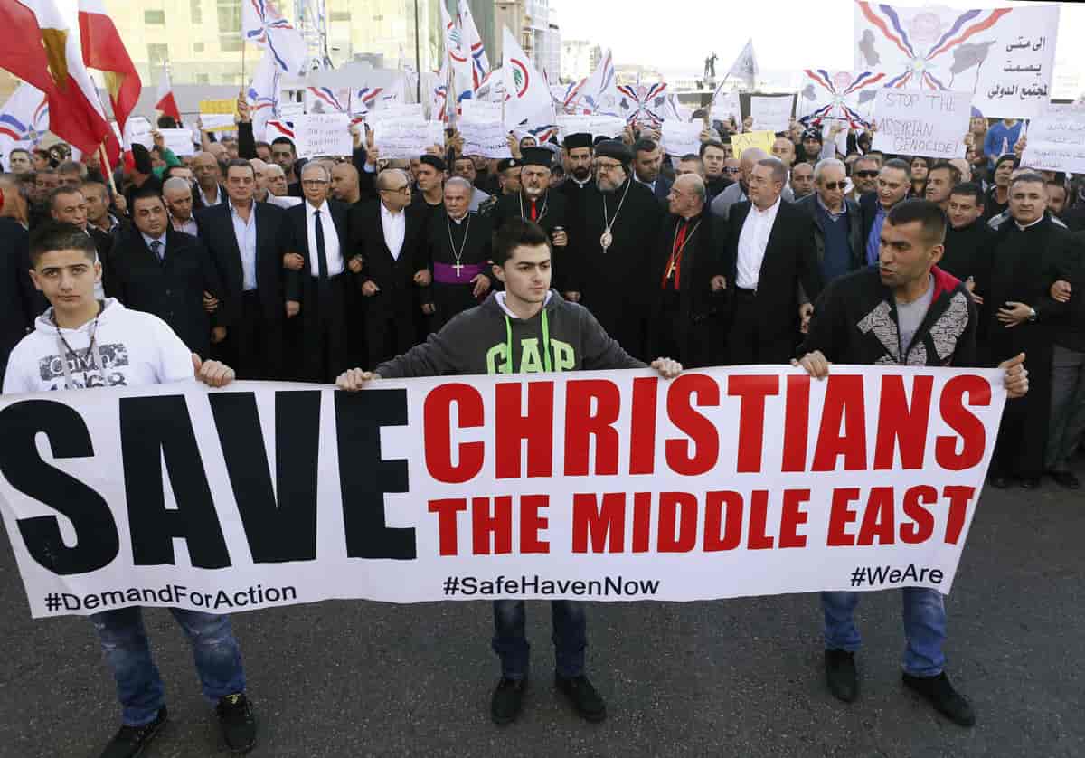 Assyrisk demonstrasjon 2015