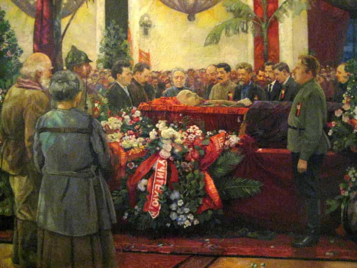 Lenins begravelse