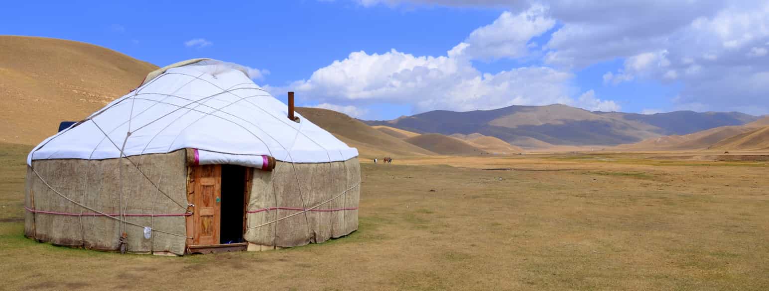 Jurte i Naryn, Kirgisistan
