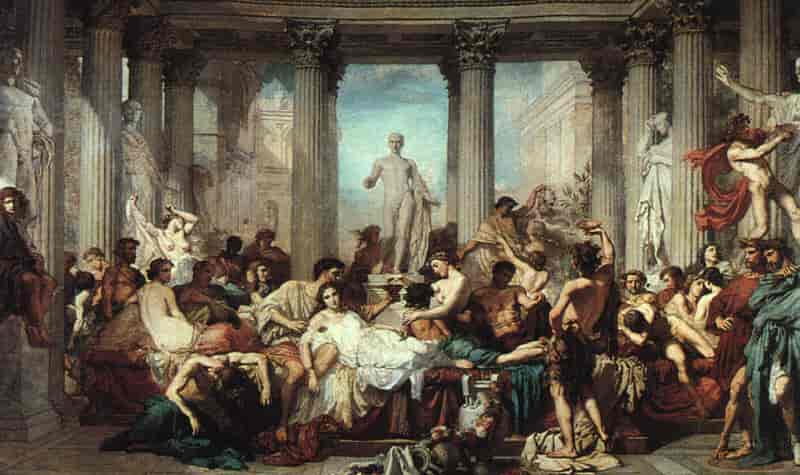Romere i forfallstiden