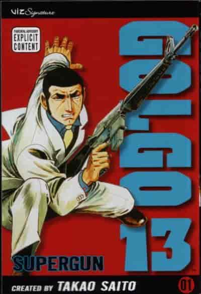Den første av tretten bøker med et utvalg av «Golgo 13»-serier på engelsk, utgitt i 2006.