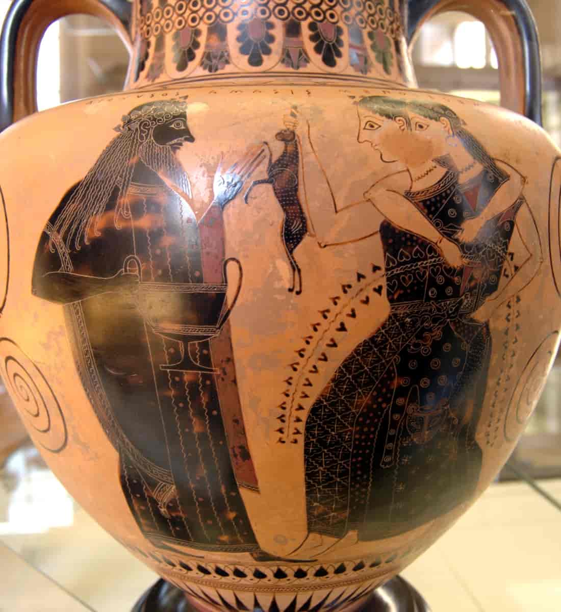 Dionysos og to mainader
