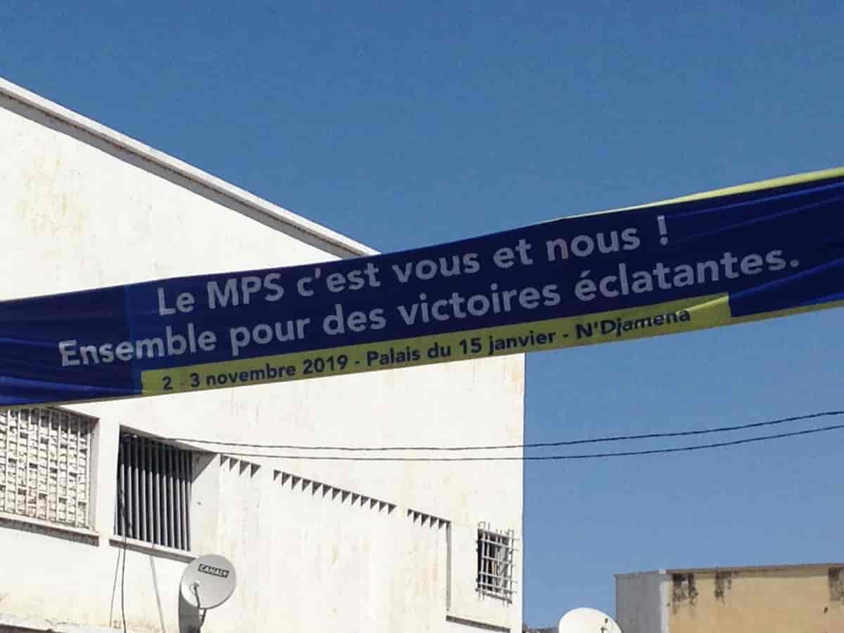 Banner reklame for MPS kongressen, november 2019