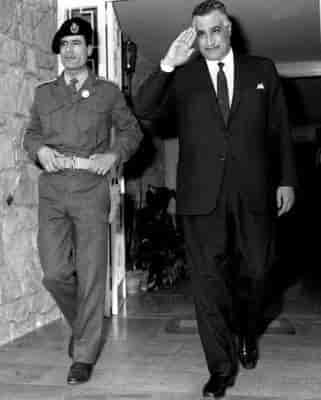 Gaddafi og Nasser