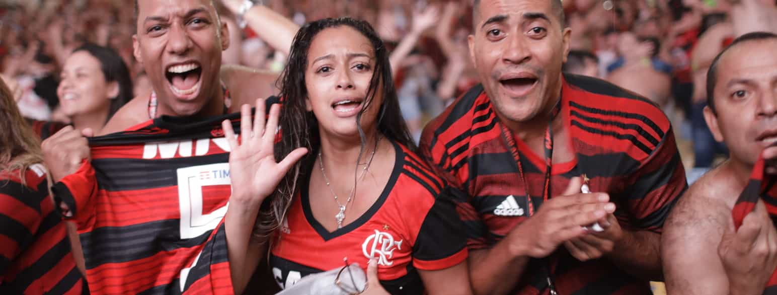 Flamengo-fans feirer ligagull i 2019