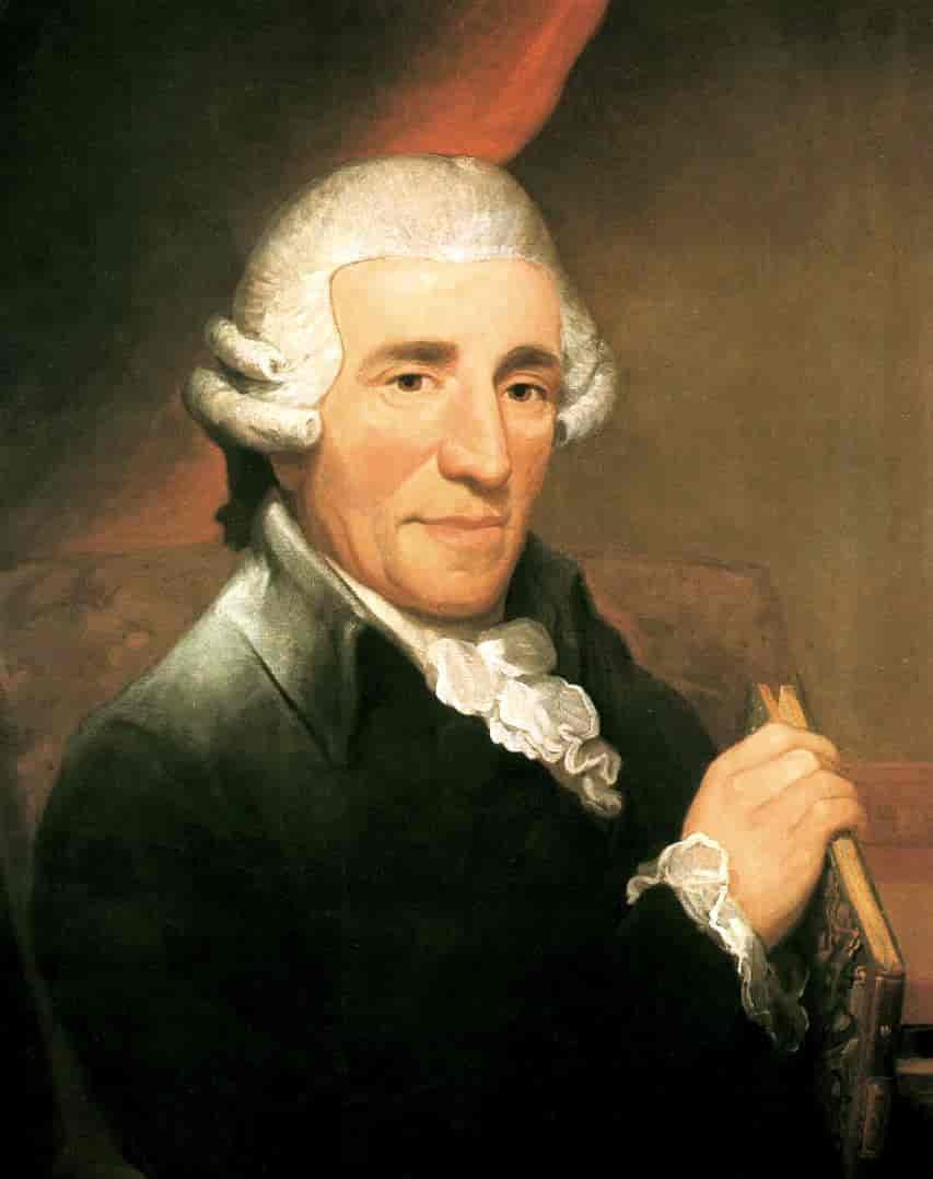 Portrettmaleri av Joseph Hayden 1791
