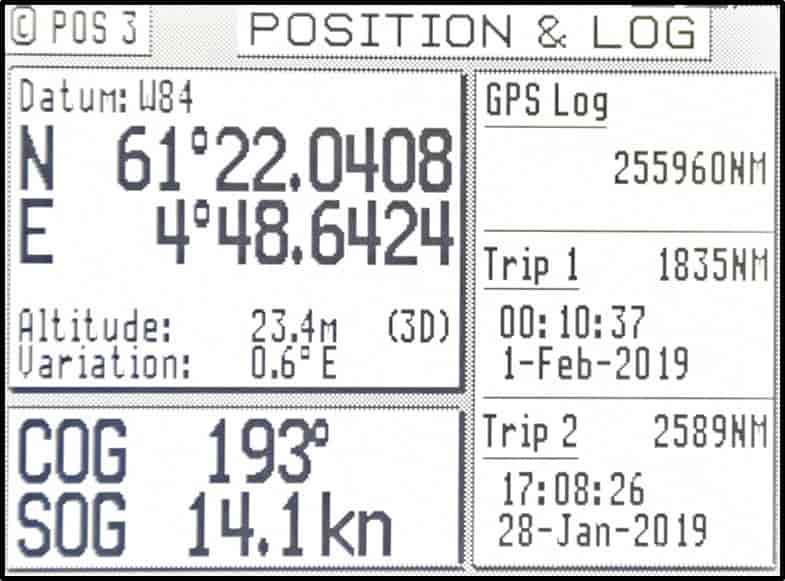 Distanse- og fartsmåling på GPS