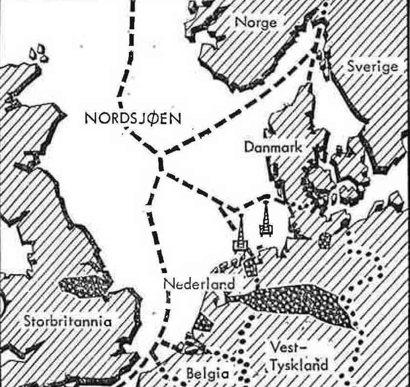 Delelinjer i Nordsjøen