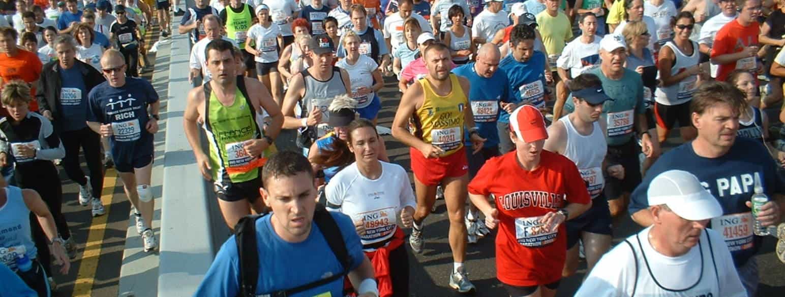 Fra New York Marathon, 2005