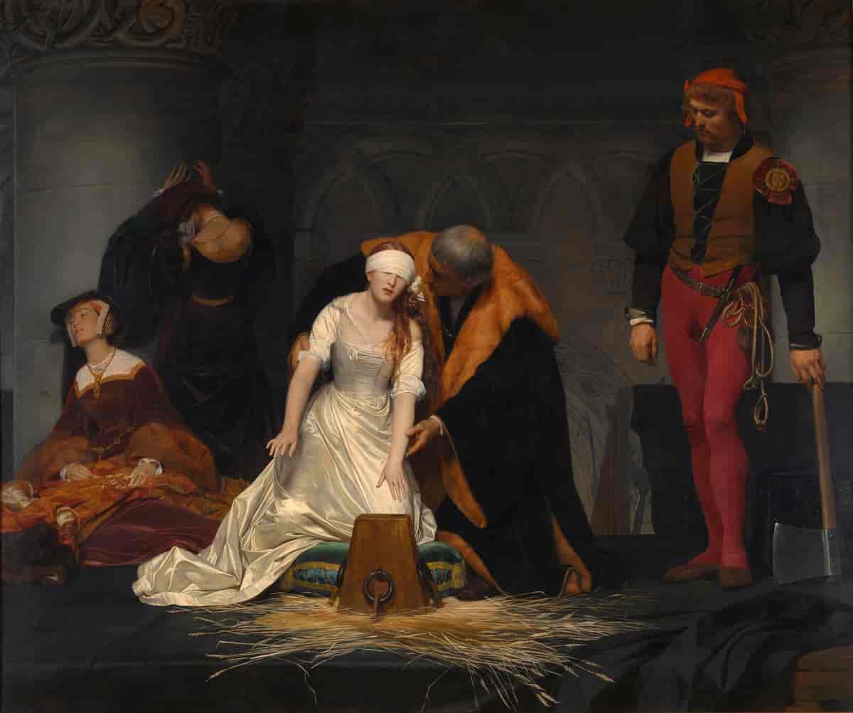 Henrettelsen av lady Jane Grey