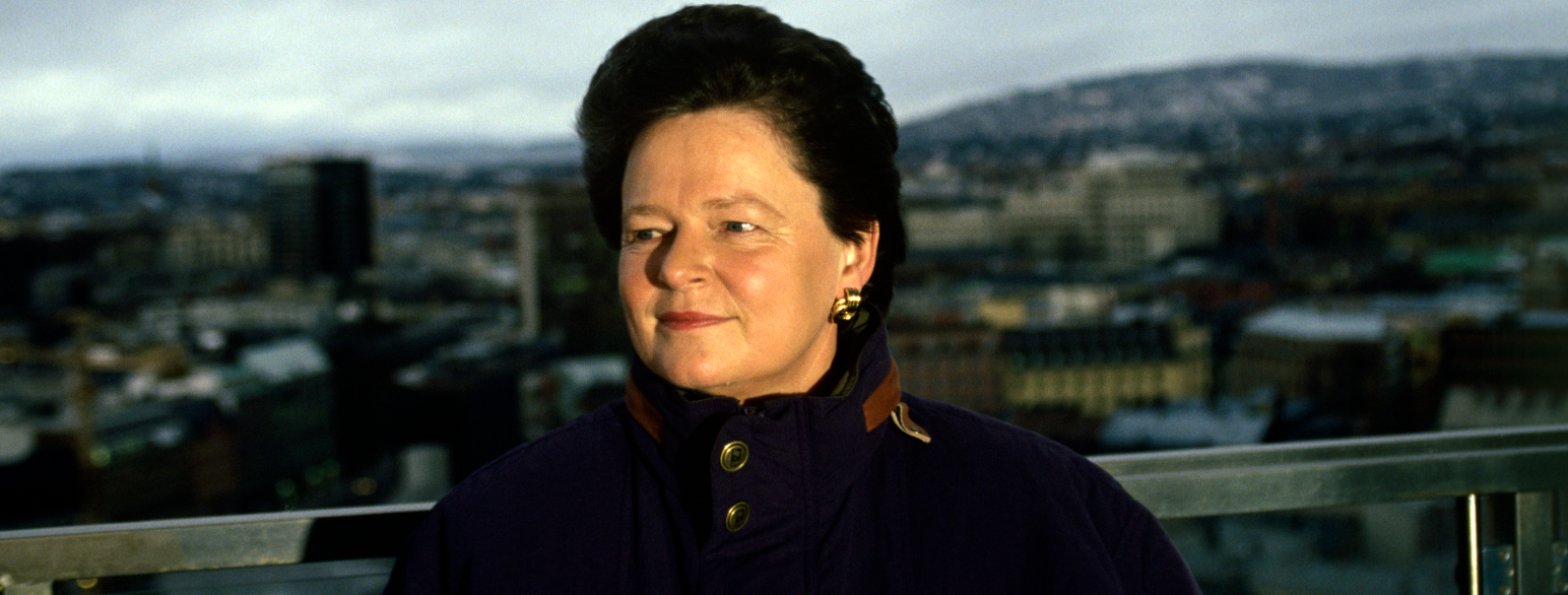 Gro Harlem Brundtland i 1992, to år før OL på Lillehammer