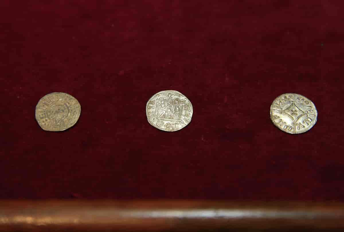 Mynt fra kong Alfreds tid