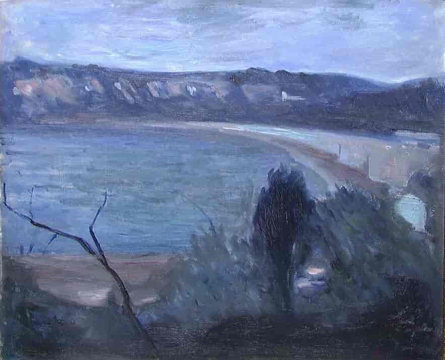 Edvard Munch, Månenatt ved Middelhavet