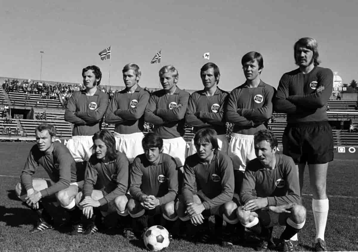 Det norske landslaget i fotball 1971