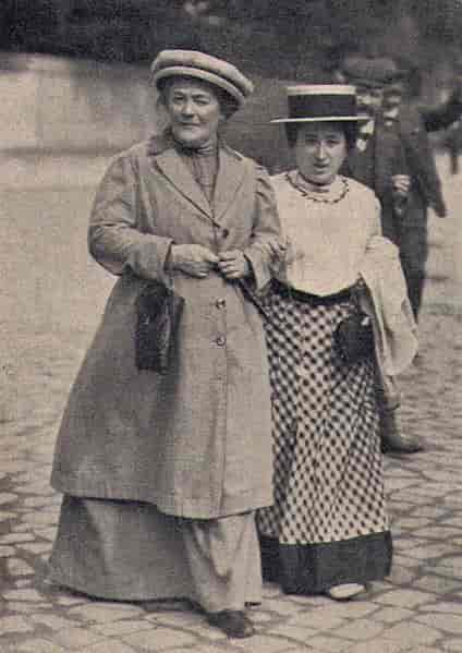 Clara Zetkin og Rosa Luxemburg