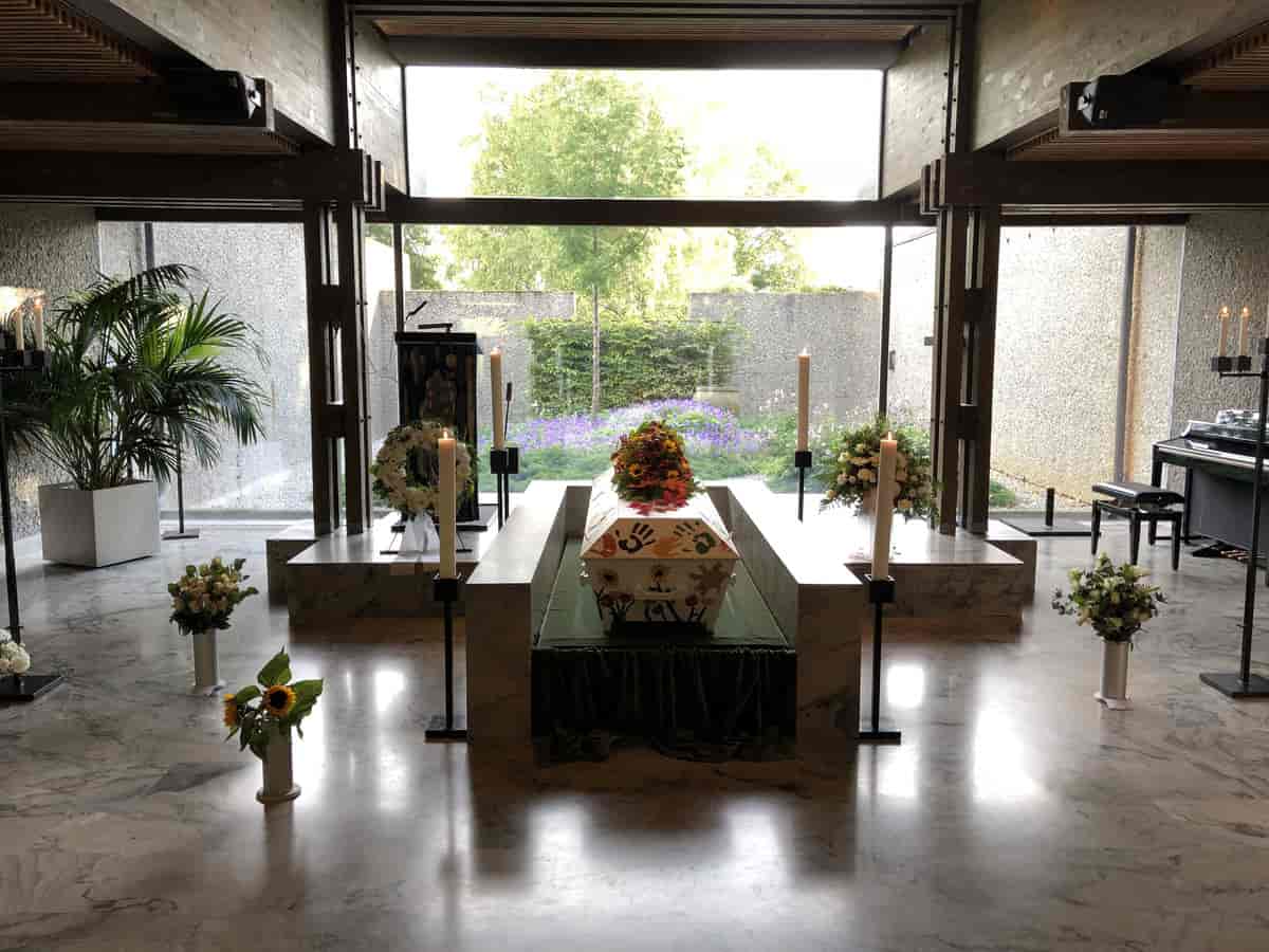 Humanistisk gravferd i Haslum krematorium, Bærum