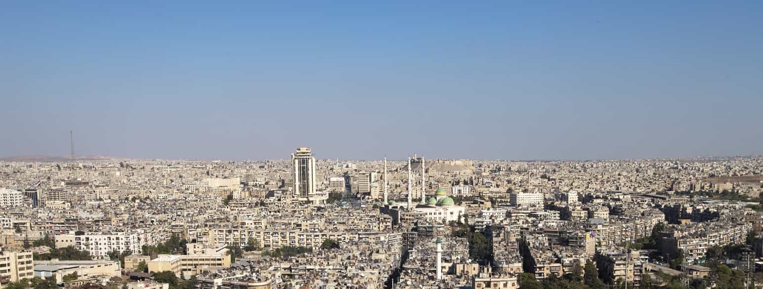 Utsikt over Aleppo