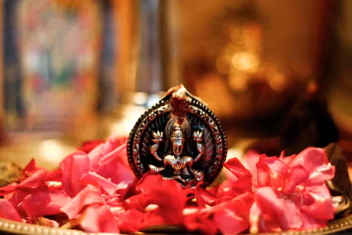 Husalter for hindugudinnen Lakshmi